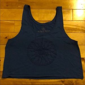 Size small boxy cropped SOULCYCLE tank